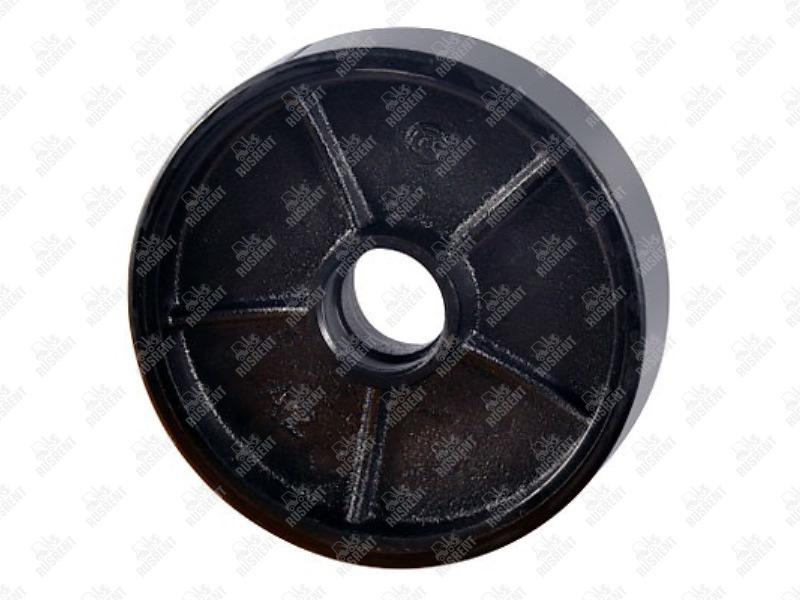 Колесо 200 мм для гидравлической тележки Xilin (черный полиуретан)