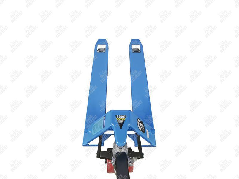 Тележка гидравлическая 1000 кг 1150 мм TOR WH-10L низкопрофильная (полиуретановые колеса)