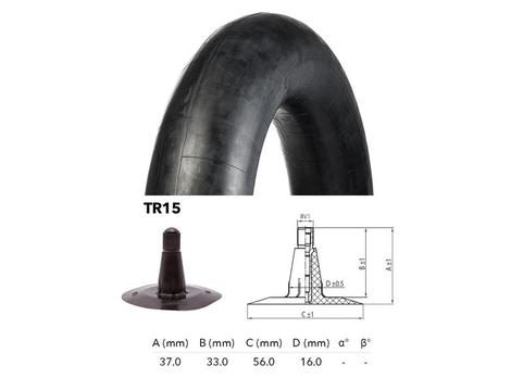 Камера резиновая 400/60-15.5 Kabat TR15