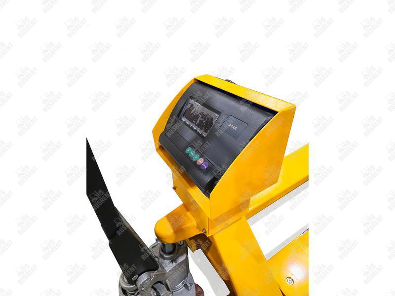 Тележка гидравлическая с весами 2500 кг 1150 мм полиуретановые колеса TOR AC-CW2 (серия K)