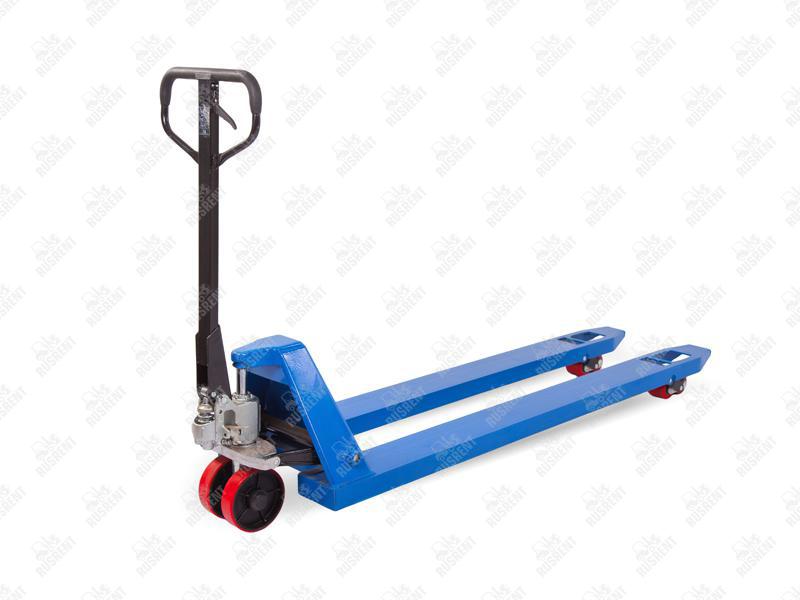 Тележка гидравлическая 2500 кг 2000 мм TOR RHP(BF) (полиуретановые колеса)