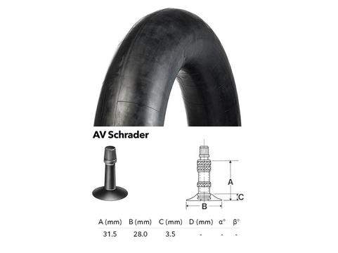 Камера резиновая 8x1 1/4 Kenda AV Schrader
