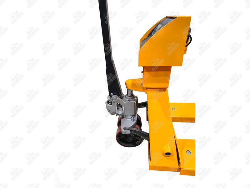 Тележка гидравлическая 2000 кг 1150 мм TOR AC-CW2 (серия K) с весами (полиуретановые колеса)