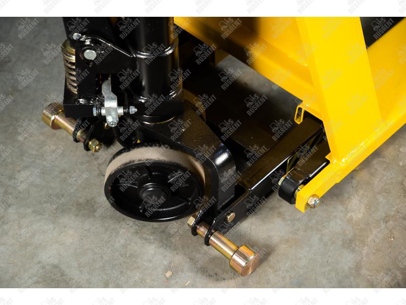 Тележка гидравлическая 1500 кг 1150 мм TOR HLS1500Q с ножничным подъемом (полиуретановые колеса) (Z)