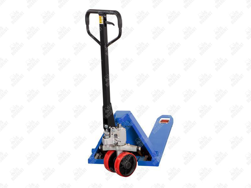 Тележка гидравлическая низкопрофильная 51 мм 2000 кг 1150 мм полиуретановые колеса TOR RHP(BF) RRO