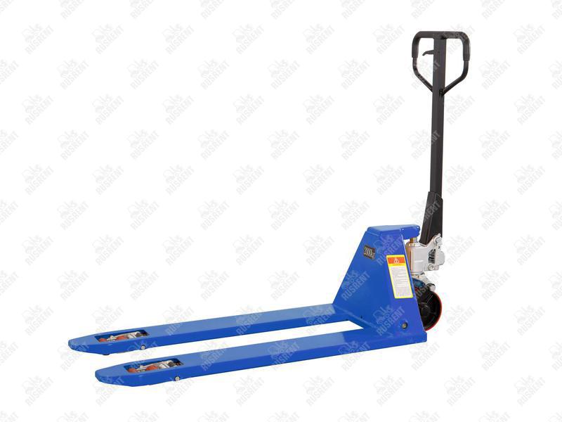 Тележка гидравлическая низкопрофильная 51 мм 2000 кг 1150 мм полиуретановые колеса TOR RHP(BF) RRO