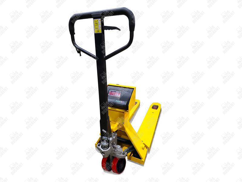 Тележка гидравлическая 2000 кг 1150 мм TOR AC-CW2 (серия K) с весами (полиуретановые колеса)