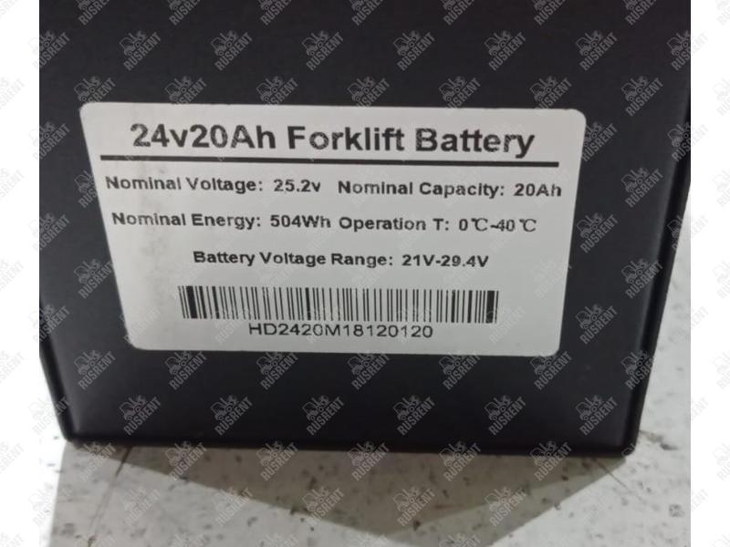 Аккумулятор для тележек PPT15-2/EPT 24V/20Ah литиевый (Li-ion battery)