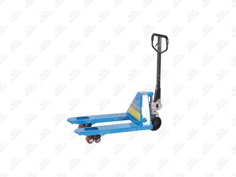 Тележка гидравлическая 2500 кг 800 мм TOR RHP(BF) (полиуретановые колеса)