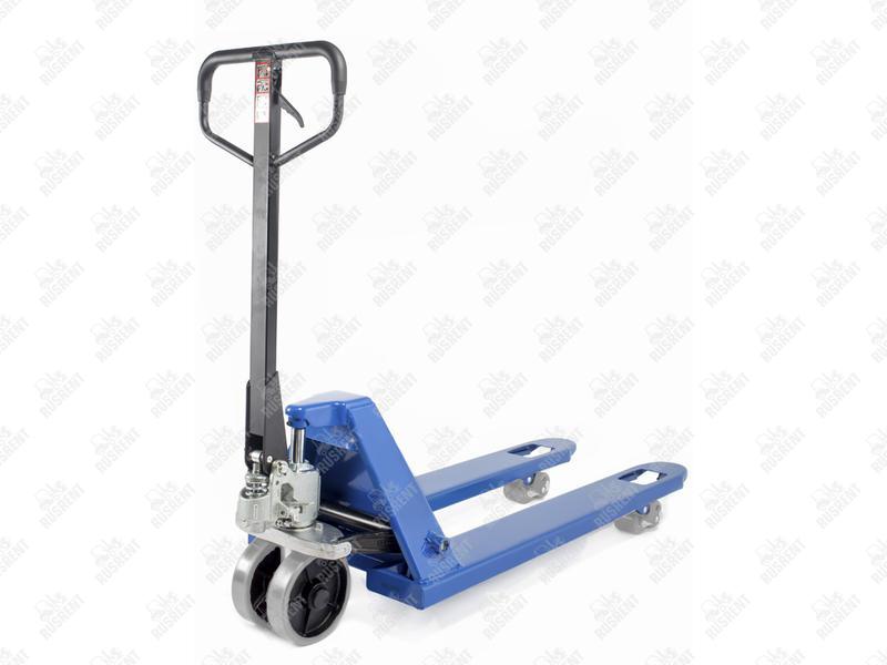 Тележка гидравлическая 2500 кг 1150 мм резиновые колеса TOR AC (серия D)