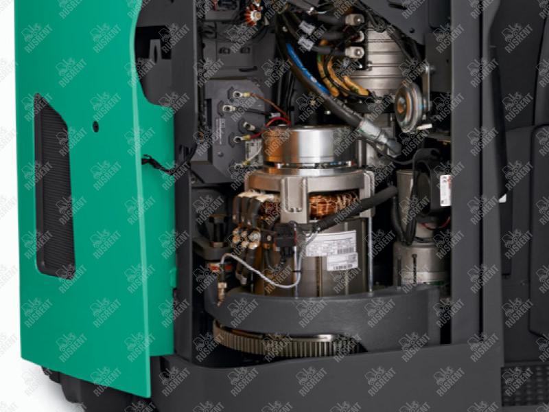 Замена щетки электродвигателя ричтрака Mitsubishi