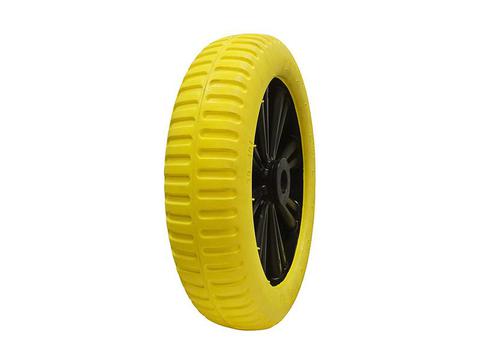 Колесо с шиной в сборе STARCO FLEX ICORE 2 39-10E YELLOW + GO 35x73.5 Black 55A1