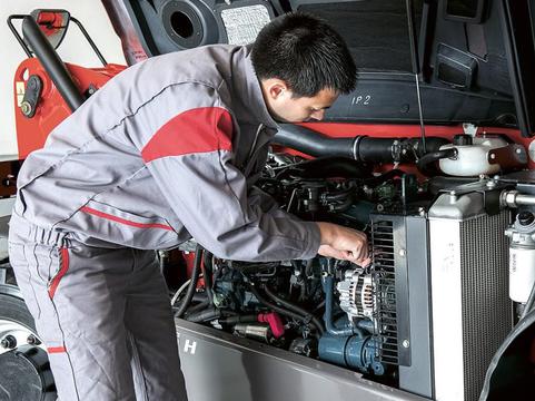 Техническое обслуживание погрузчиков JAC