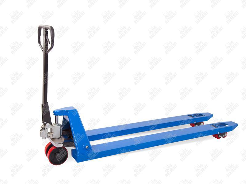 Тележка гидравлическая 2500 кг 1800 мм TOR RHP(BF) (полиуретановые колеса)