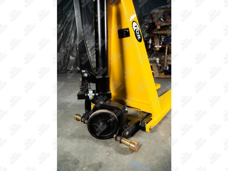 Тележка гидравлическая 1500 кг 1150 мм TOR HLS1500Q с ножничным подъемом (полиуретановые колеса) (Z)