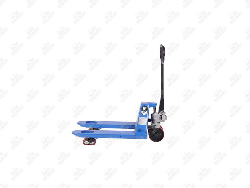 Тележка гидравлическая 2500 кг 800 мм TOR RHP(BF) (полиуретановые колеса)