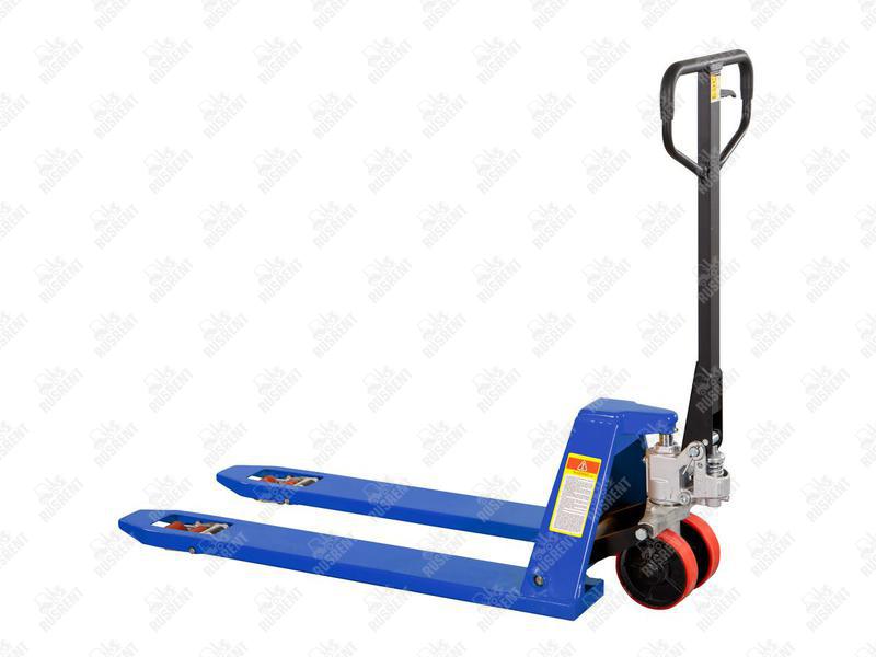 Тележка гидравлическая низкопрофильная 51 мм 2000 кг 1150 мм полиуретановые колеса TOR RHP(BF) RRO