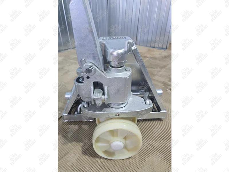 Тележка гидравлическая 2500 кг 1150 мм TOR WH-25G оцинкованная (нейлоновые колеса)