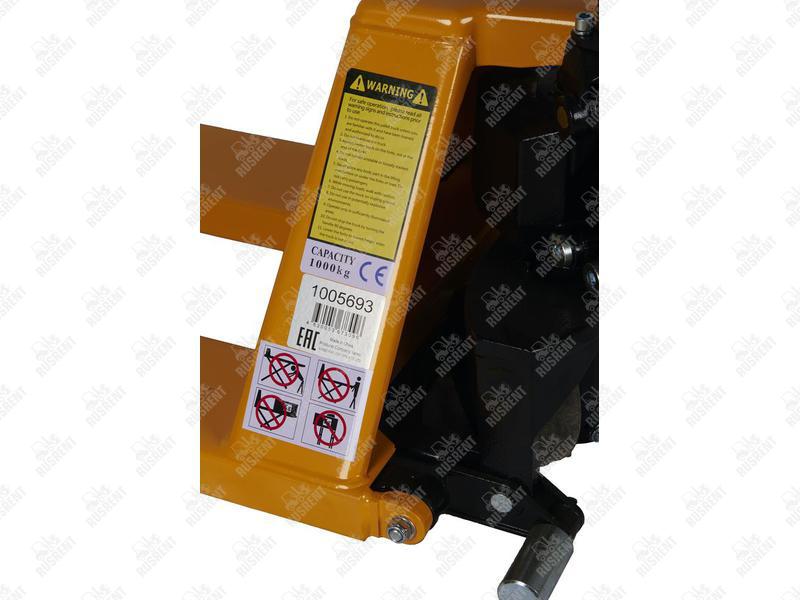 Тележка гидравлическая 1000 кг 1150 мм XILIN JF с ножничным подъемом (полиуретановые колеса)