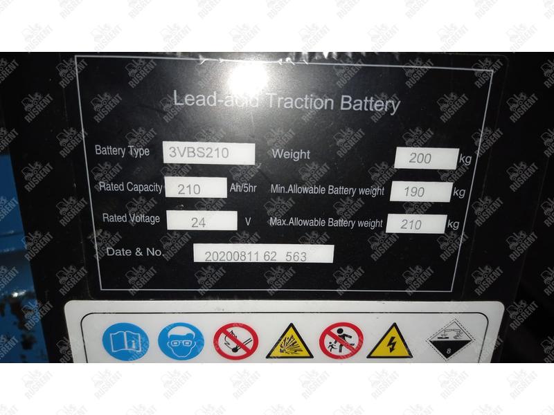 Аккумулятор для тележек CBD20R-II 24V/125Ah литиевый (Li-ion battery)