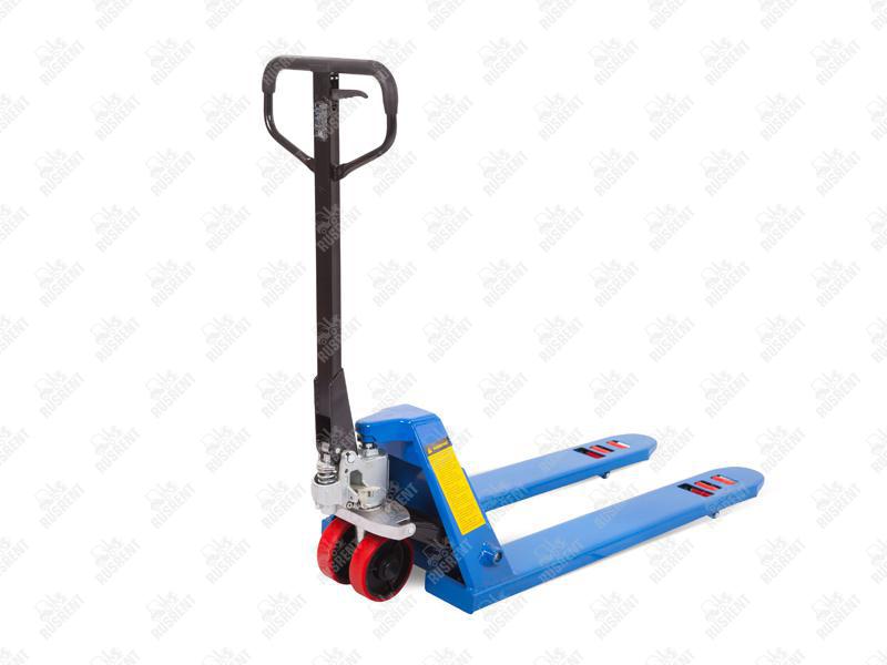 Тележка гидравлическая 3000 кг 1150 мм TOR RHP низкопрофильная (полиуретановые колеса)