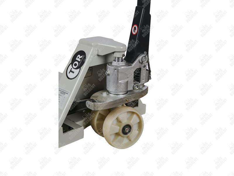 Тележка гидравлическая 3000 кг 1150 мм TOR RHP(BF) (нейлоновые колеса)