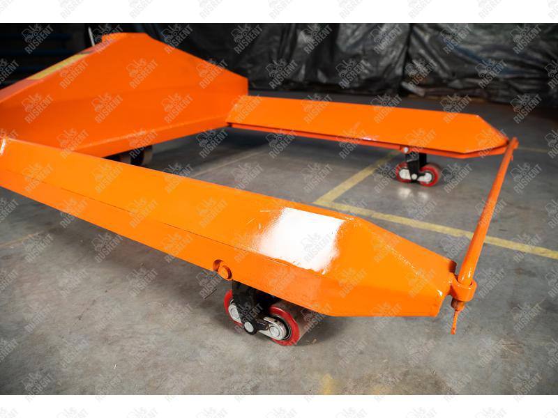 Тележка гидравлическая 2500 кг 1150х1150 мм TOR ZT для рулонов (полиуретановые колеса)