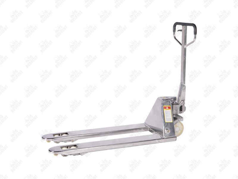 Тележка гидравлическая 3000 кг 800 мм TOR WH-30S нержавеющая сталь (нейлоновые колеса)