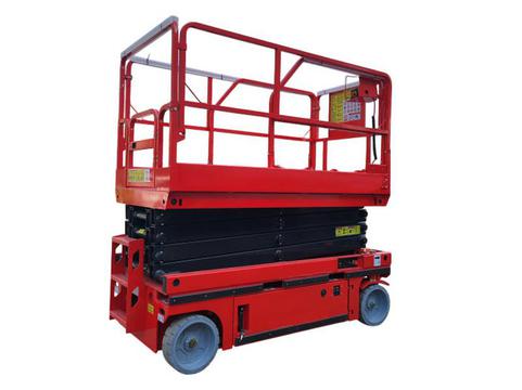 Подъемник ножничный самоходный с выдвижной платформой аккумуляторный 320 кг, 11,8/13,8 м, 24/330 В/Ач TOR AMSL1214 Li-ion DC