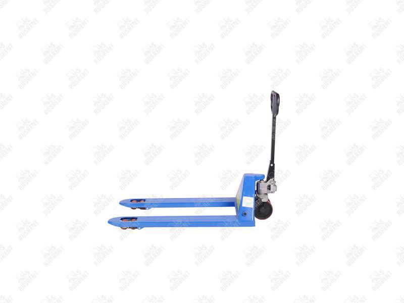 Тележка гидравлическая 2500 кг 1220х685 мм TOR RHP(BF) широковильная (полиуретан.колеса)