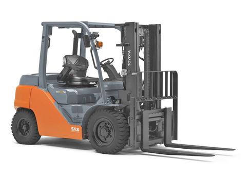 Газ-бензиновый автопогрузчик Toyota 8 FG 35 N