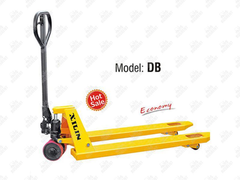 Тележка гидравлическая 2000 кг 1150 мм XILIN DB (резиновые колеса)