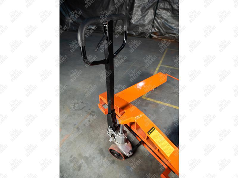 Тележка гидравлическая 2500 кг 1150х1150 мм TOR ZT для рулонов (полиуретановые колеса)